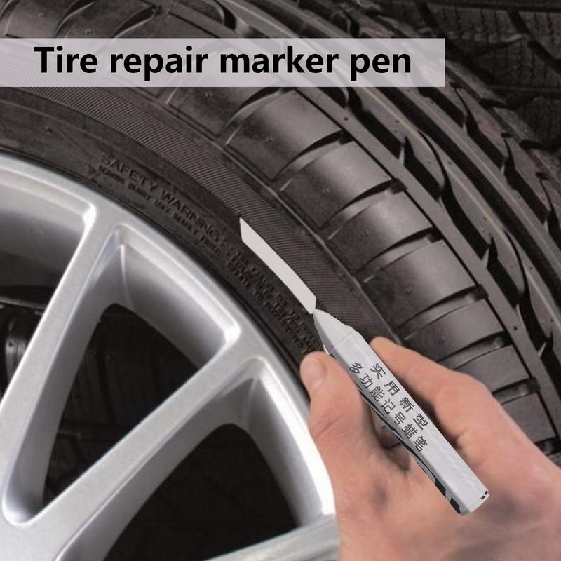

Crayon Marker For Tire Waterproof Oil Resistant Crayon Marker Lightweight Crayon Marker Motorcycle Electric Vehicle Fade красный