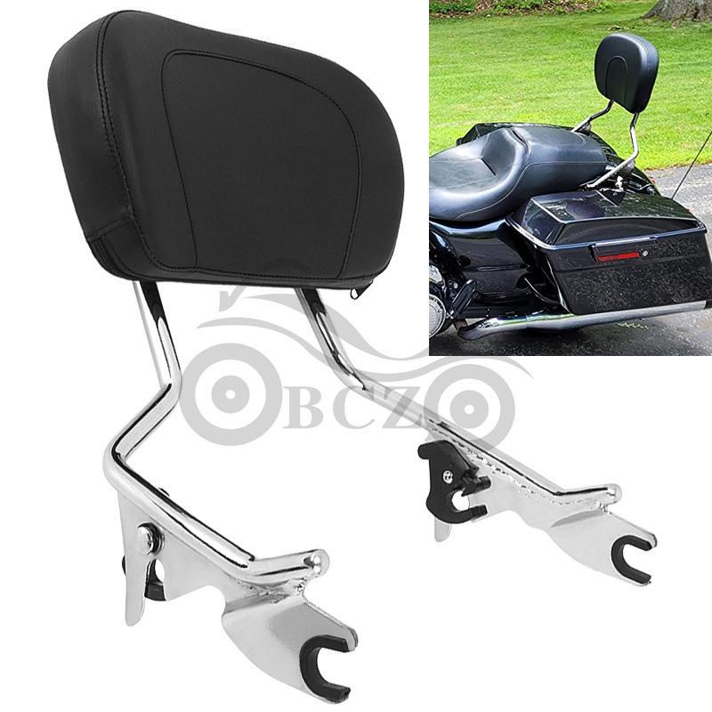 Harley Modified Backrest Luggage Rack for Glide & Road King Models