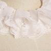 Baroque Style Detachable Lace Ruffe Neckwear Comfortable Neckpiece Collar Decorative Edging For Bridalwear And Costumes