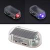Solar Powered High-Brightness Car Security Light Simulated Dummy Alarm Warning Anti-Theft Caution Lamp LED Flashing Lights
