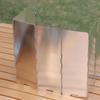 Ultra-light Aluminum Alloy Camping Stove Windscreen - Windproof, Folding with Pins, Available in 8, 10, 12 Pieces