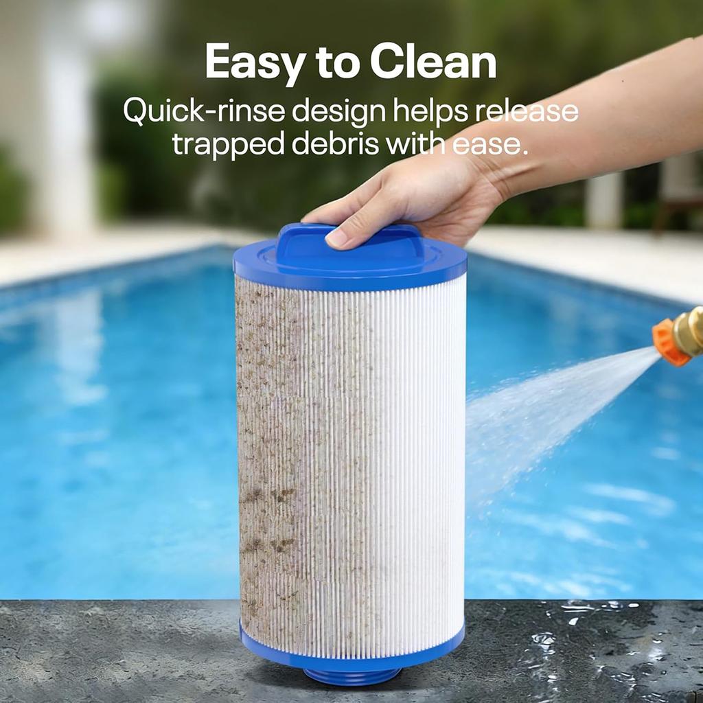 19 Sq. Ft Spa Filter Cartridge Replacement for PLF4CH-21, PTL18, PDM25P4, PTL18P4, FC-0121, 20245-238, SD-00845
