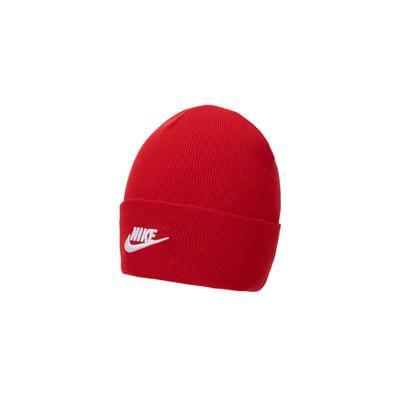 Nike Bavlnené polyesterové čiapky Unisex Červené Bežné FB6528-657
