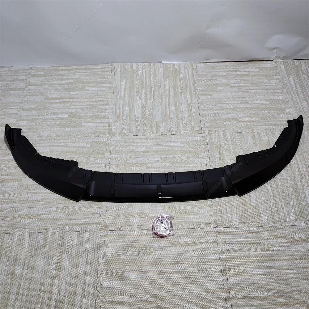 Front Bumper Splitter Lip Diffuser For BMW 4 Series G24 G26 420i 430i i4 M50 M Sport Gran Coupe 4Doors 2021-2024 Bodykits Tuning