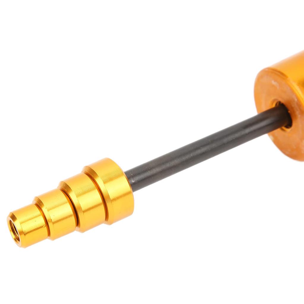 Kolbenbolzenabzieher - Qiilu Kolbenbolzenabzieher, 12-24mm Auswerferwerkzeug Abzieher Aluminiumlegierung Orange Schwarz für Universal-Fahrrad