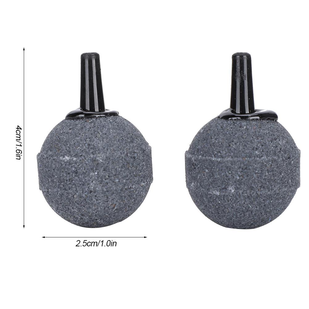 3 Bag Bubble Diffuser Sandstone Aeration Stone 25mm for Aquarium Fish S Pump