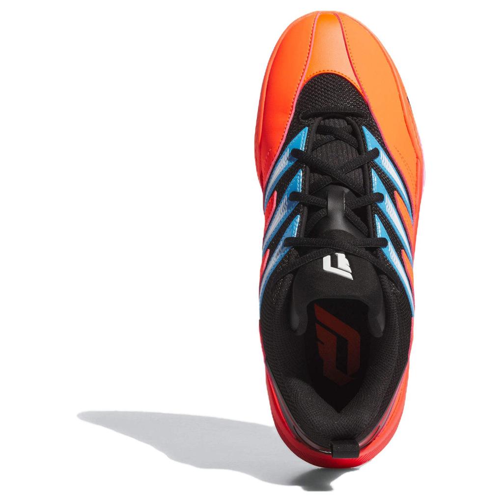 Adidas Dame Certified 3 Low Solar Red Unisexové tenisky Core-Black Cloud-White IH8464