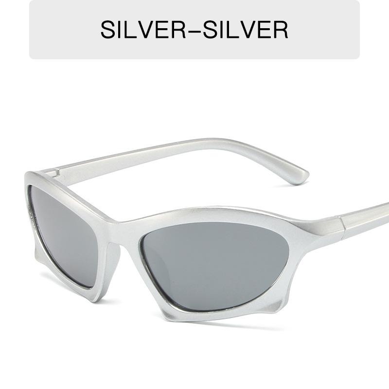 Latest Cycling Sports Steampunk Sunglasses Women Punk Goggle Brand Designer Sun Glasses Men Silver Mirror Shades UV400 Eyewear