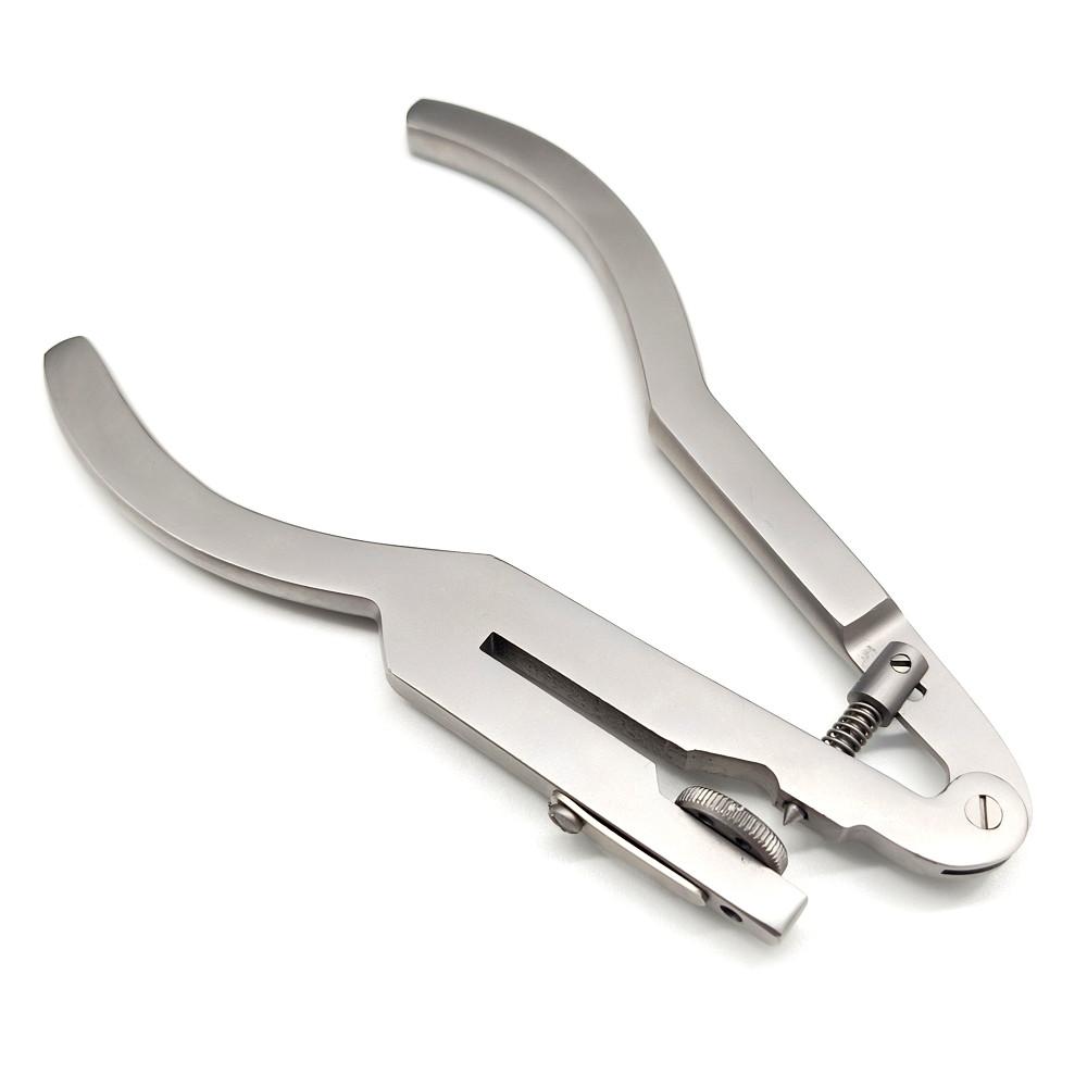 1 Piece Ivory Rubber Dam Punch Forceps Ivory Punch Pliers Dental Pince Ivoire Instrument Stainless Steel