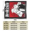 Fullmetal Alchemist Blanket Cover Flannel Anime Manga Warm Throw Blankets for Bedding Couch Bed Rug