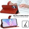 Leather Flip Case For ZTE Blade A36 A6 A76 4G Protective Cover Wallet Card Slot Kickstand Coque Fundas