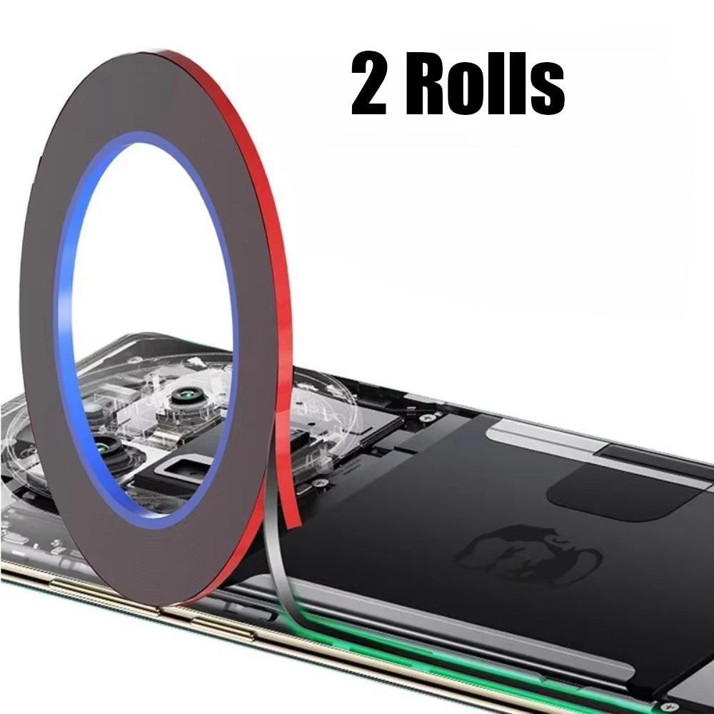2 Rolls 3mm Double-sided Tape Cell Phone Repair Tape for CellPhone Tablet LCD Screen Back Cover