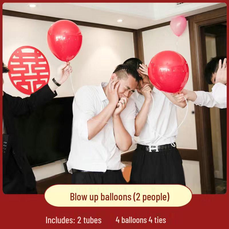 Groomsmen Blow-Up Balloon Gag: Wedding Reception Prank Props