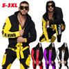 Mens Fashion Casual Tracksuit Set Sports Suit Men Jogging Suit
