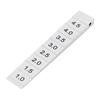 Stainless Steel Wedged Gauge Taper Gaps Step Feeler Measurement Tool for Construction Automotive Repair