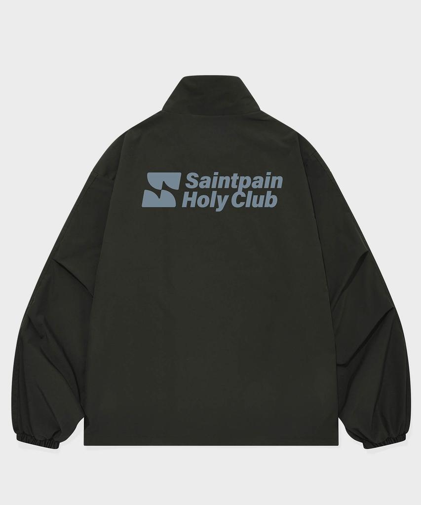 Saintpain Sp Club Wind Shell Track Jacket Black