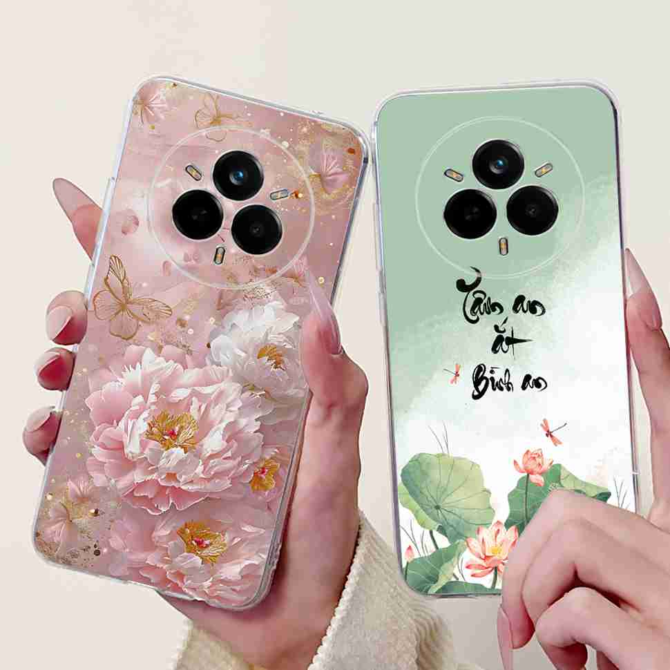 For Realme 14 Pro 5G RMX5056 Case New Fashion Style TPU Soft Silicone Cover For Realme 14Pro+ 14Pro Plus 5G RMX5051 Bumper Shell