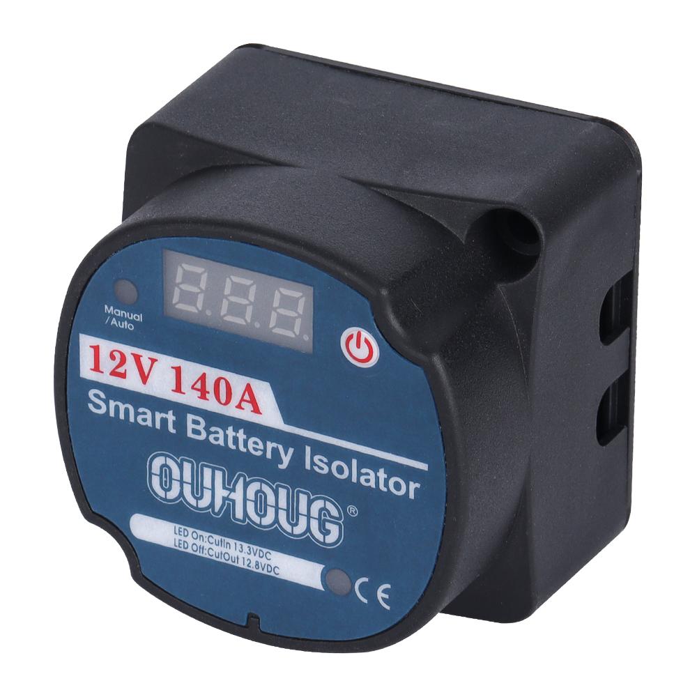 Updated Digital Led Voltage Sensitive Relay 12v 140a  Split Charge Vsr Campers Van