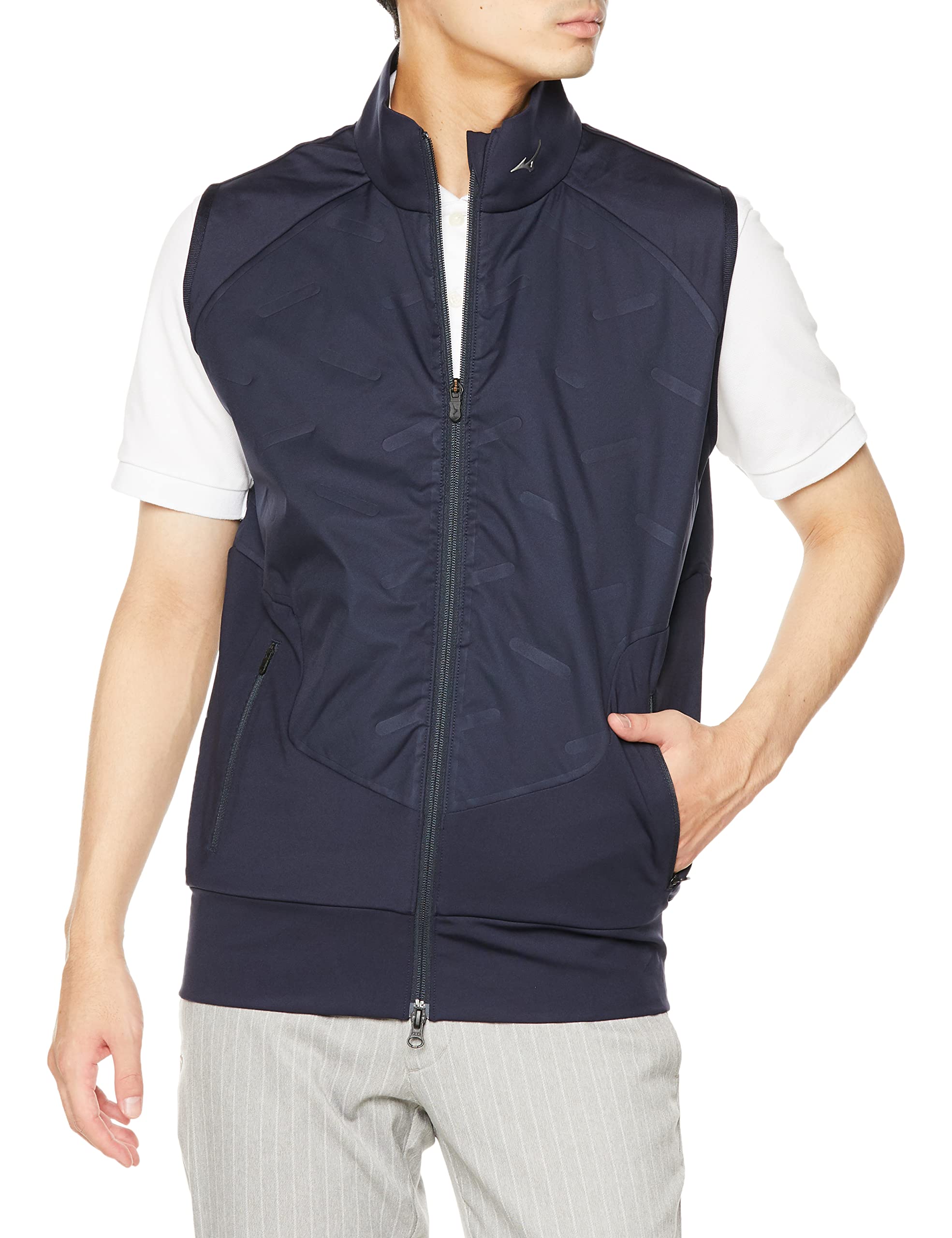 

Одежда для гольфа Breath Thermo Pump Air Vest Влагопоглощающий Теплогенерирующий Материал E2ME1509 Deep Navy M [Mizuno] Мужская