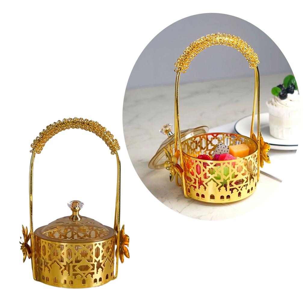 Cake Plate with Lid Snack Serving Tray Reusable Dessert Tray Food Storage Organizer for Serving Cookie Candy Pastry