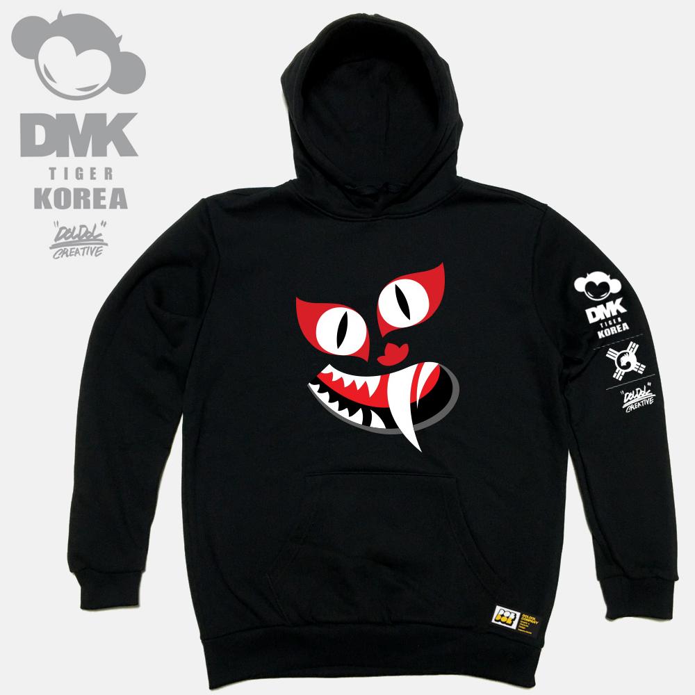 Dmk_Hoody_70 Graffiti Artist Devil Monkey Dmk Tiger South Korea Character Hoodie