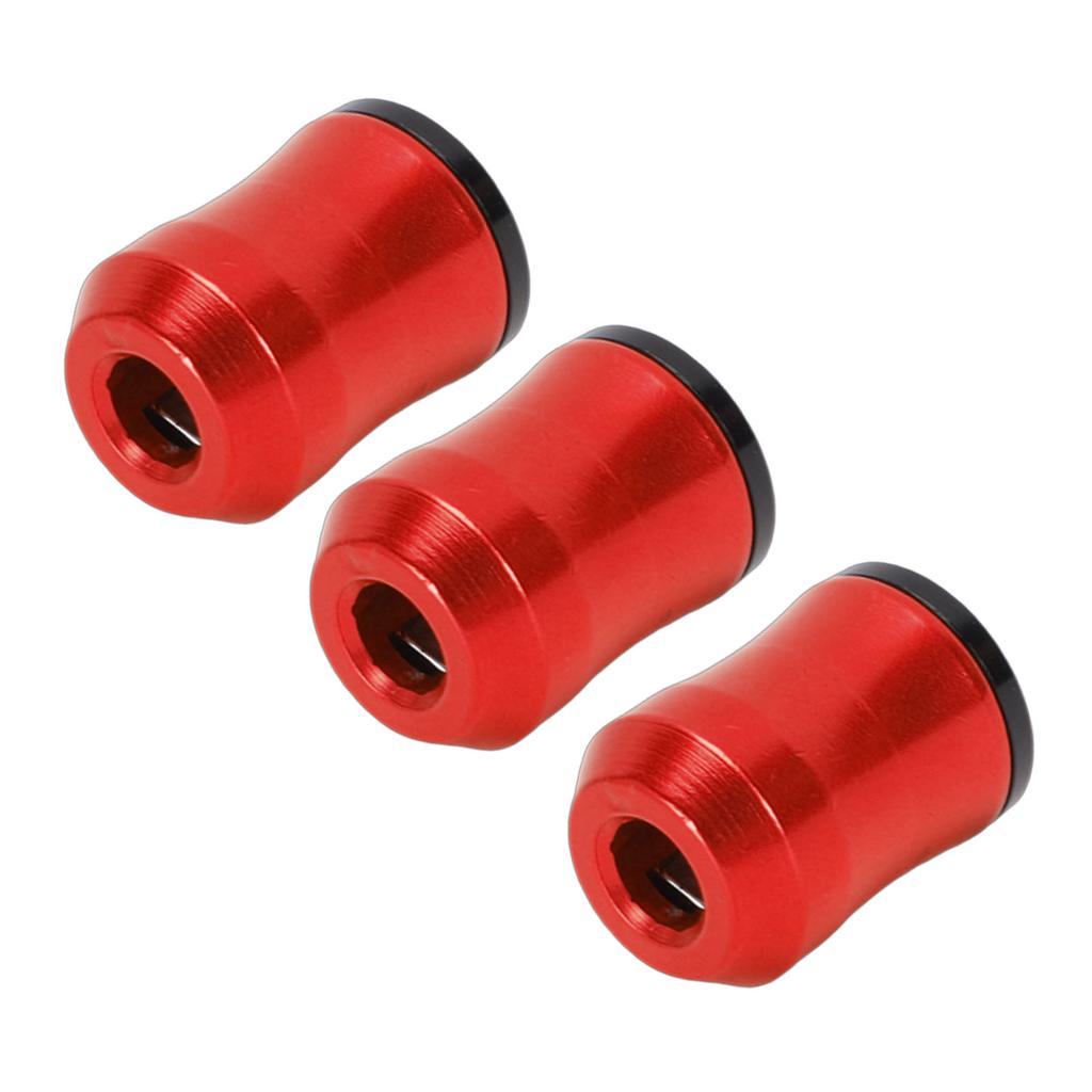 3 Pcs Screwdriver Head Magnetic Ring Aluminum Alloy Magnetic Screwdriver Drill Bit Holder