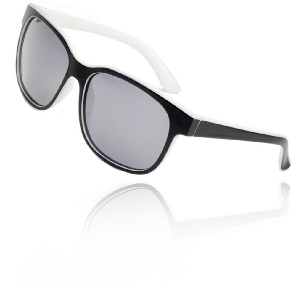 

Polarized Sunglasses Super Flexible TR90 Frame Mirror Skateboard Street Mode Fashion Casual Sports Blue Mirror Polarized Glasses [Adventurer King]