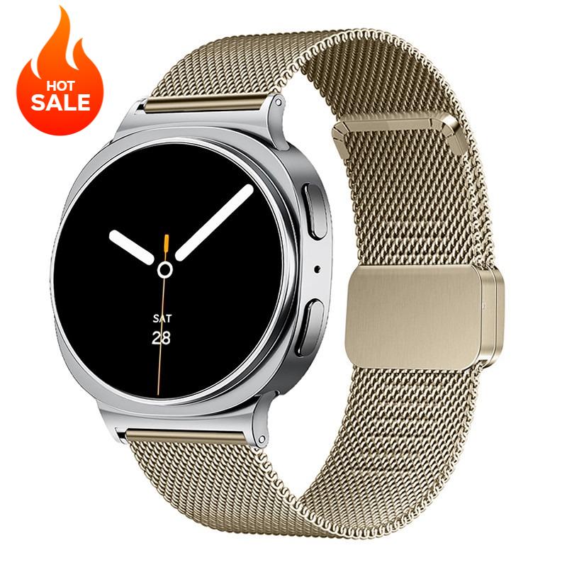 Milanese Strap for Samsung Galaxy Watch 8 40mm 44mm 8 Classic 46mm 7Ultra-Ultra  2025 47mm Magnetic Metal Mesh Band  Bracelet