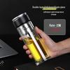 Portable Borosilicate Glass Tea Infuser Bottle