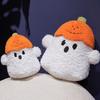 Plushie Toy for Kids Pumpkin Ghost Plush Doll, Soft Stuffed Halloween Decoration, Fluffy Decorative Throw Pillow, Holiday Gift Boys Girls Atmosphere