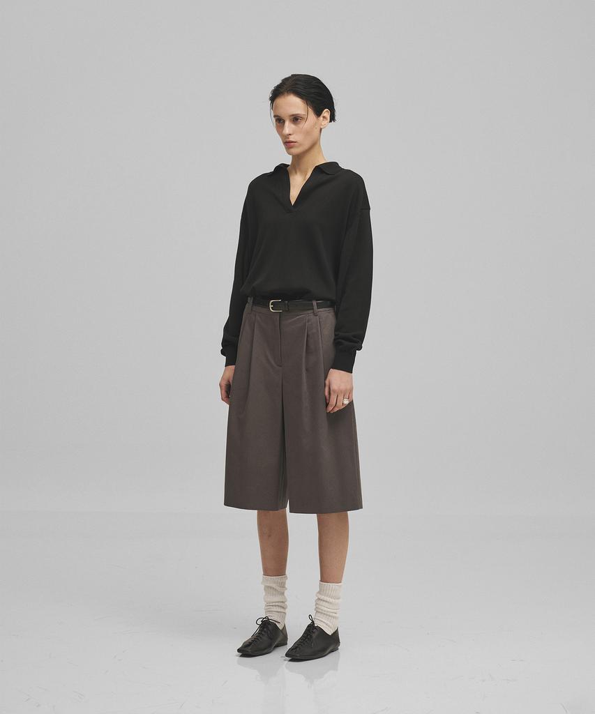 Another Office Woman W. Officer Bermuda Pants (Graphite)