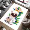 Rabbids Invasion Joy Carpet Rug for Living Room Bedroom Home Sofa Decoration,Kids play Nonslip Floor Mat
