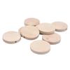 10-100 Stück 15-40mm Flache Runde Naturholzperlen Lose Abstandshalter Holzperlen Für Schmuckherstellung DIY Armband Halskette Zubehör