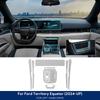 Equator Sport Car TPU Protective Interior Film for Ford Territory 2024 2025 Anti-scratch Center Console Screen Accessories