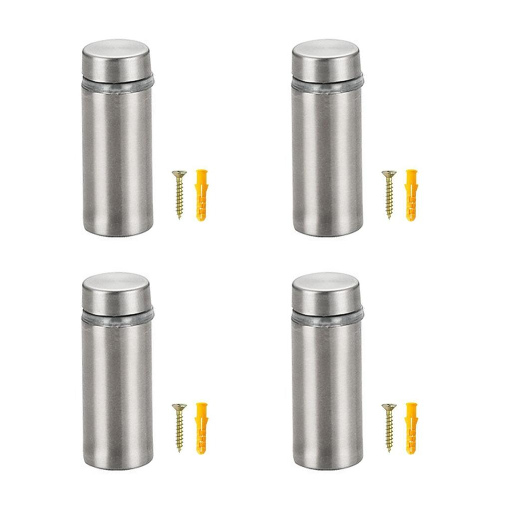 4pcs Bathroom Mirror Decorative Sturdy Stainless Steel Mounting Screws for Secure and Stylish Installation Designs