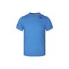 T Shirts Men's Blue Crew Neck Moderate Straight Fit FL8582