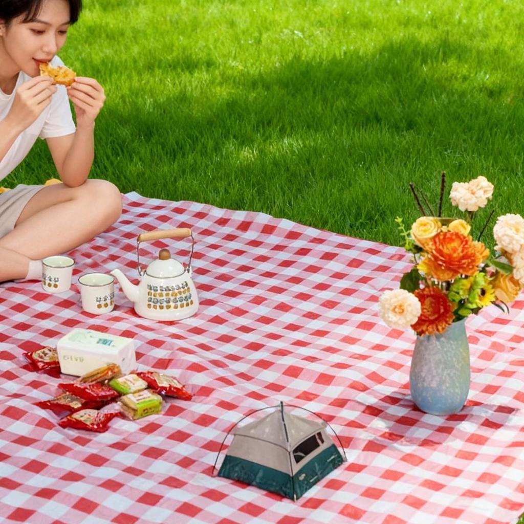 Youqi Outdoor Camping Moisture-Proof Rectangular Picnic Tablecloth Mat