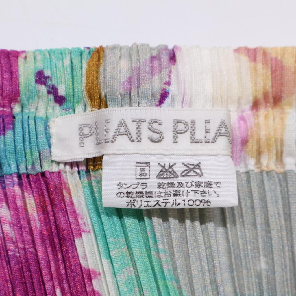 PLEATS PLEASE PP12-JG411 Illustration Design Skirt skirt 1 multicolorUsed