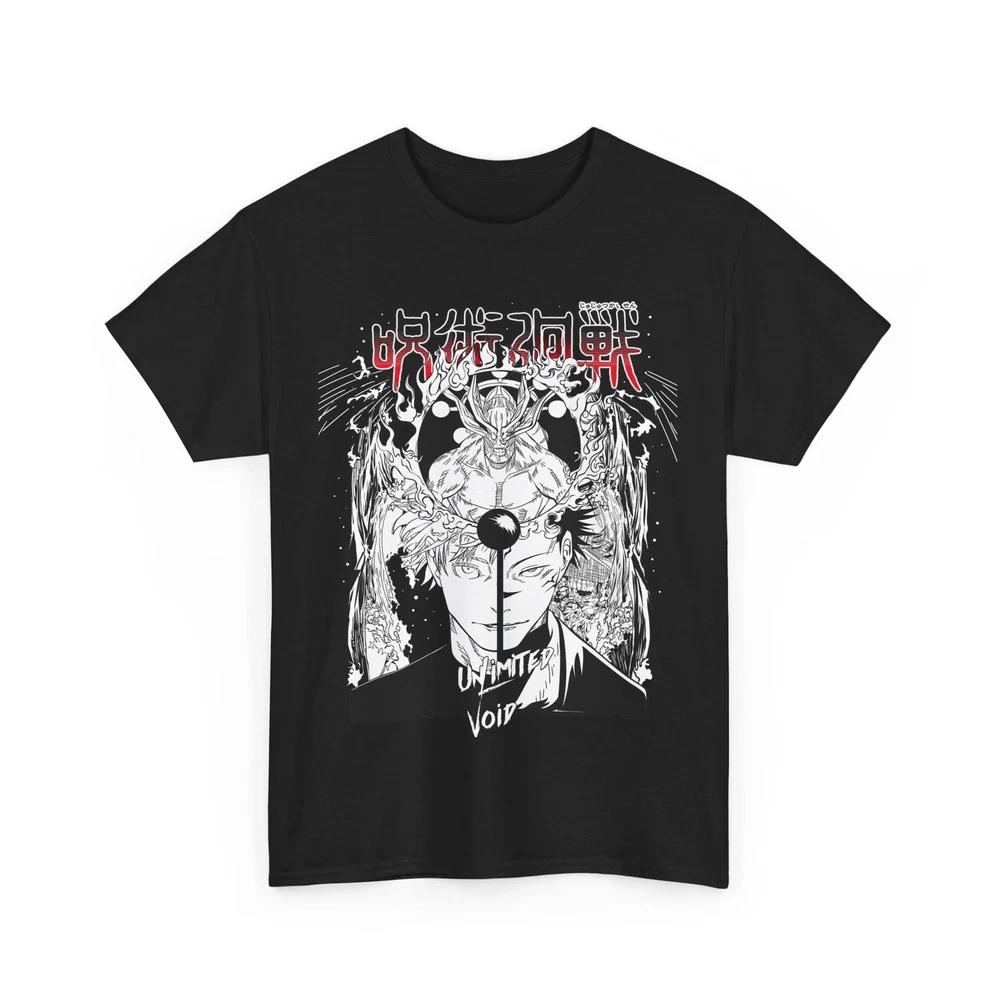 Anime Jujutsu Kaisen Black T Shirt S
