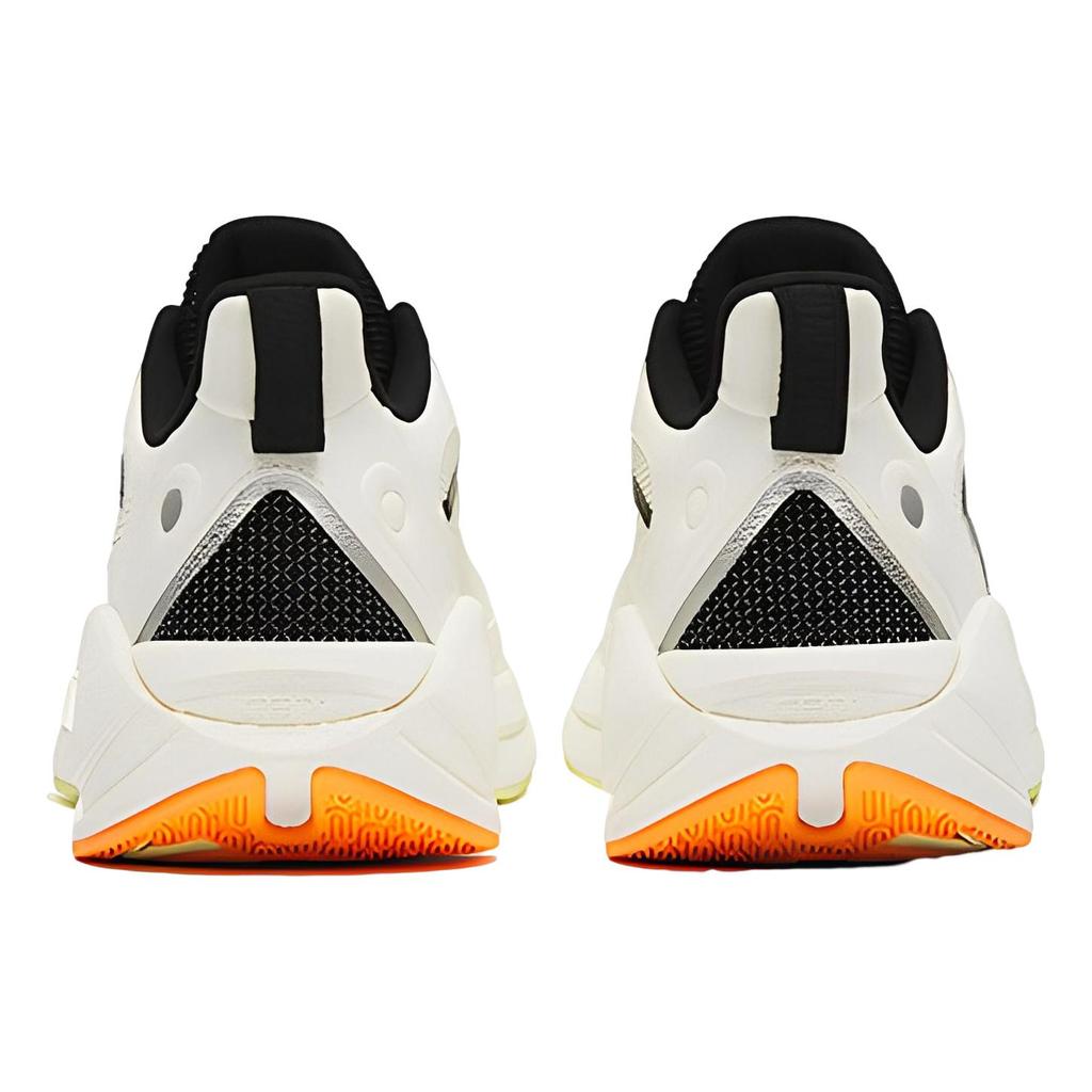 New Anta C37 3.0 Anti Slip And Wear Resistant Breathable Low Top Running Shoes Black White Green 912315537-4