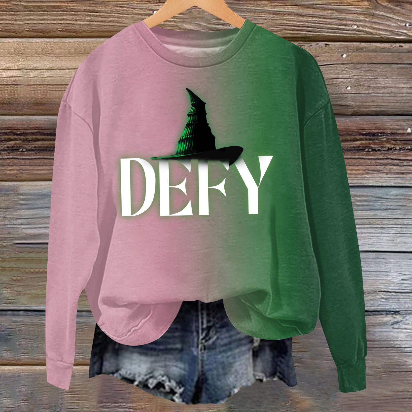 

Женская модная повседневная толстовка с длинным рукавом, свободного кроя, с принтом S