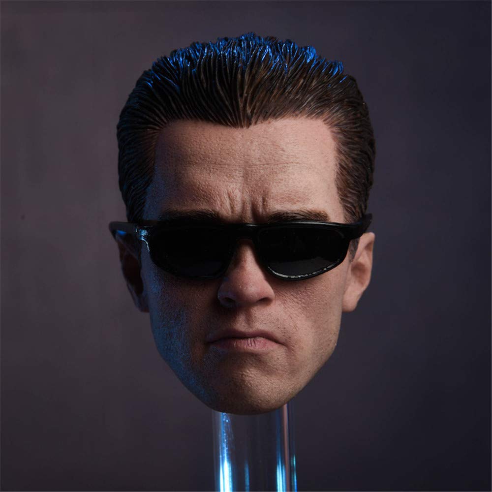 

HiPlay 1/6 Scale Figure Doll Head, Handsome, Hard-Boned Male Head, Pre-painted, Compatible with TBLeague/JIAOUDOLL Bodies, HS015 (B)