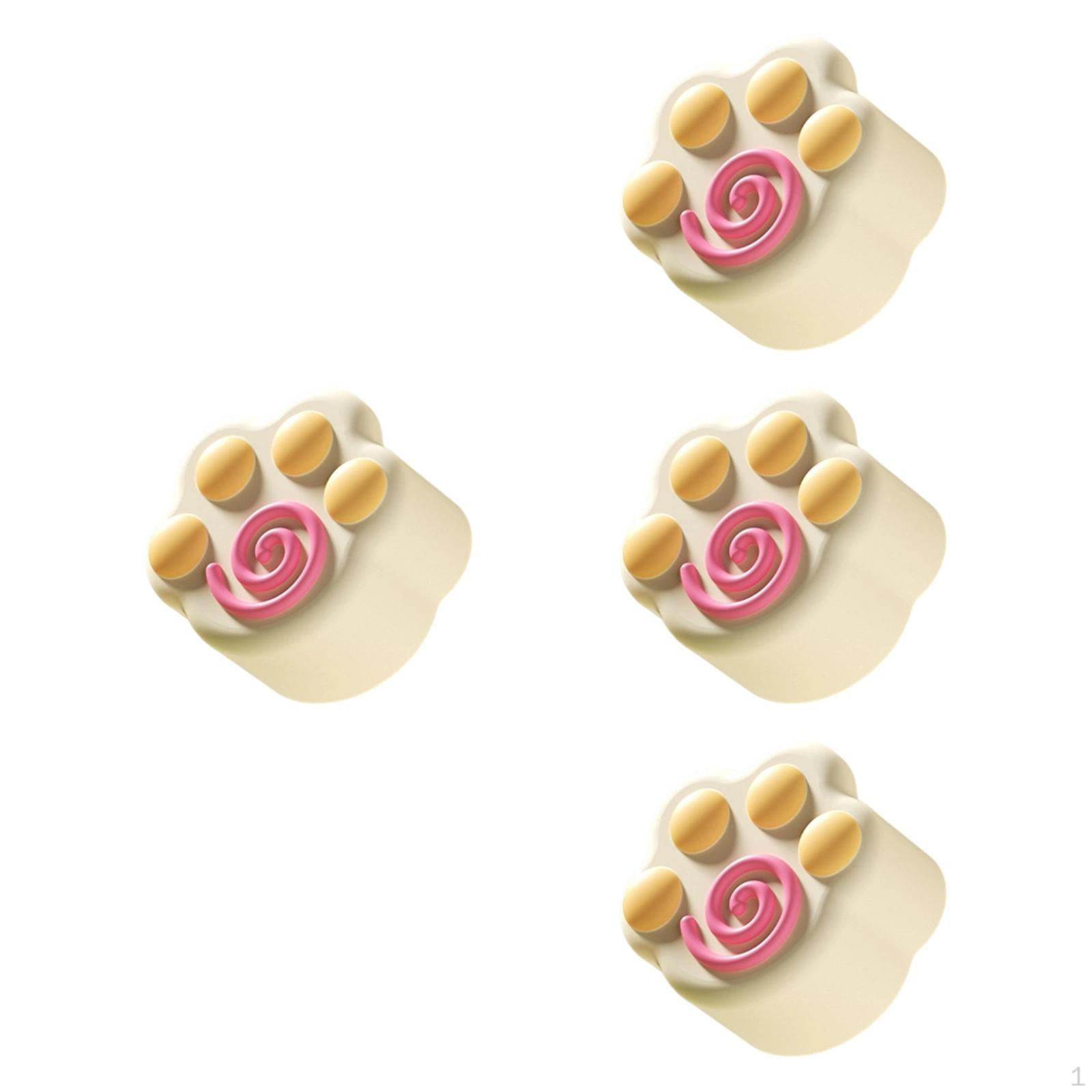 

4x Table Edge Corner Protectors Furniture Bumpers Cat Claw Shape Pads Protective Wrap Covers