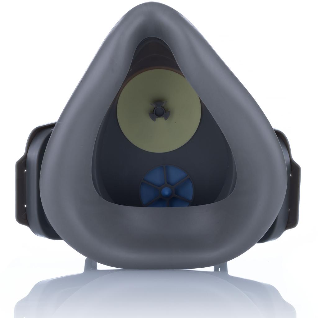 Rosfix KN95 Painting Mask – Dust Protection | Reusable Half Mask | Silicone Collar and Adjustable Straps