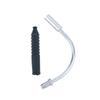 10Pcs V Brake Noodle + 10Pcs Boot Set Cable Guide Bend Tube Pipe Sleeves Protector Hose Brake Mountain Bike Outdoor Noodles