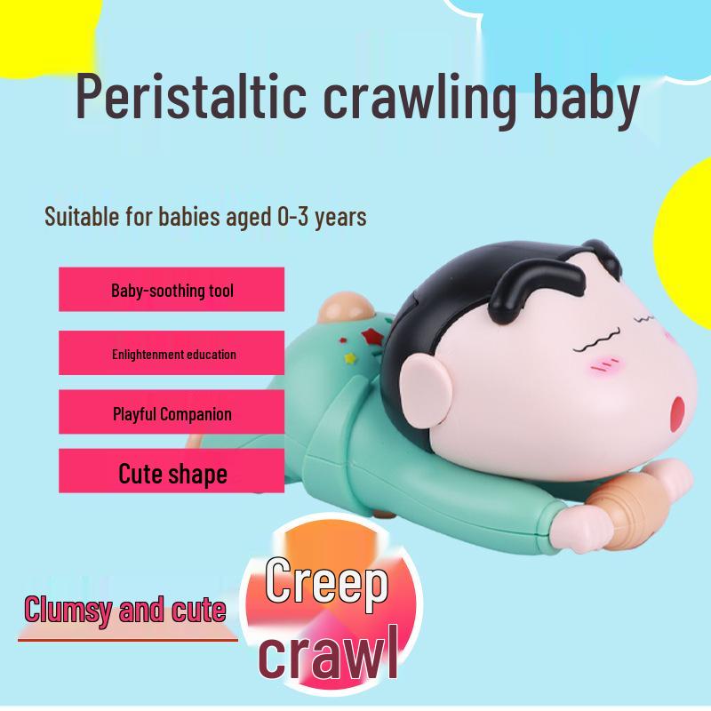 Crayon Shin-chan New Life Series Blind Box Crawling Figure Ornaments