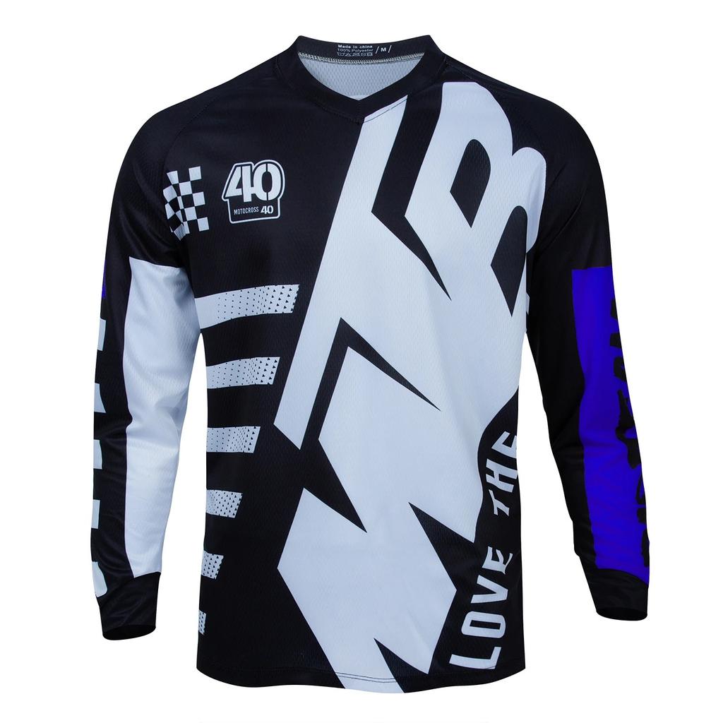 Downhill Jersey Off Road Mountain Bike Racing T-Shirt Bicycle Cycling Bike Motorcycle Jersey Motocross Shirt MTB Motorsport