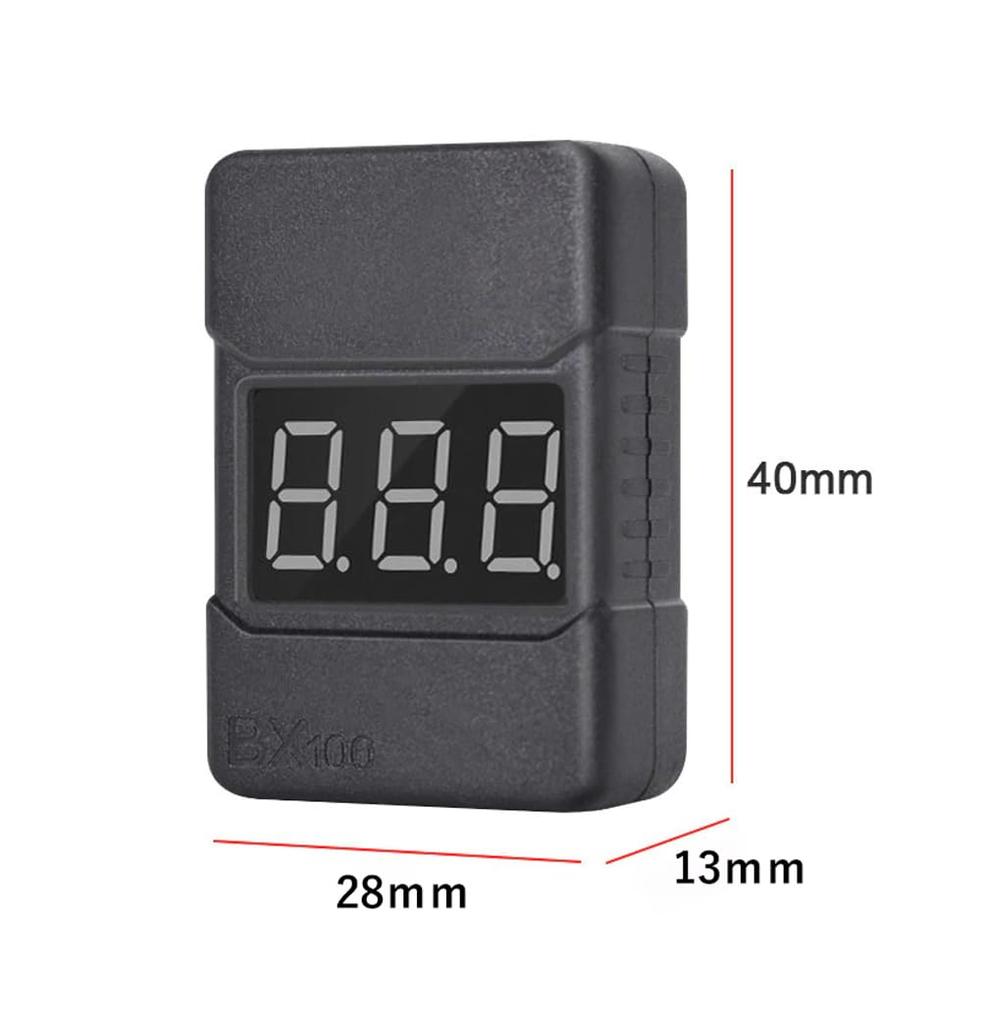 Audiofan Checker Per Cell Voltage Balance Check (Li-Po/Li-Ion/Li-Fe) Approx. 1.6 X 1.1 X