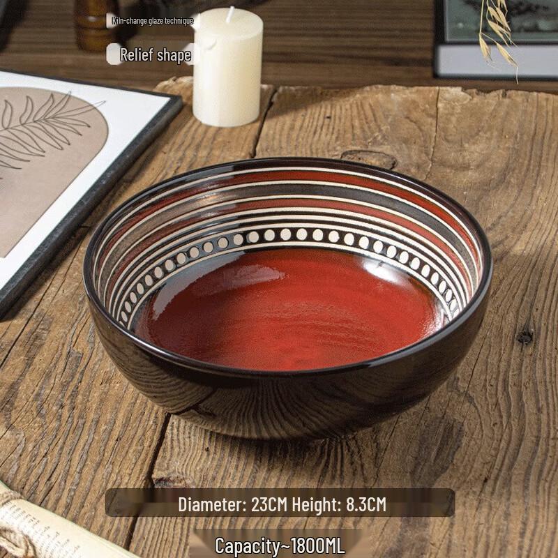

Qinkai Nordic Ceramic Kiln Glaze Dinnerware