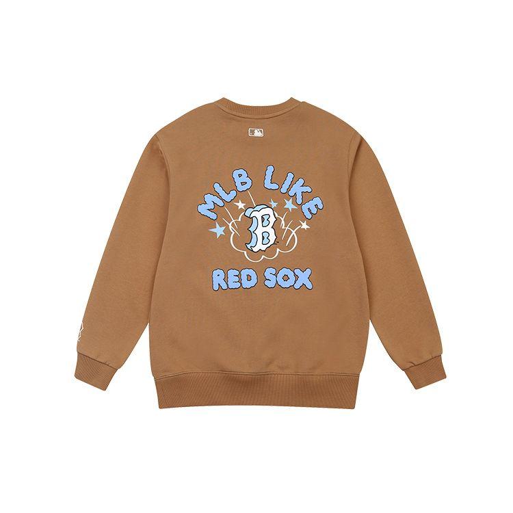 MLB Boston Red Sox Graffiti Series Cloud Lightning Hoodie Unisex hoodies Brown 31MT02041-43B